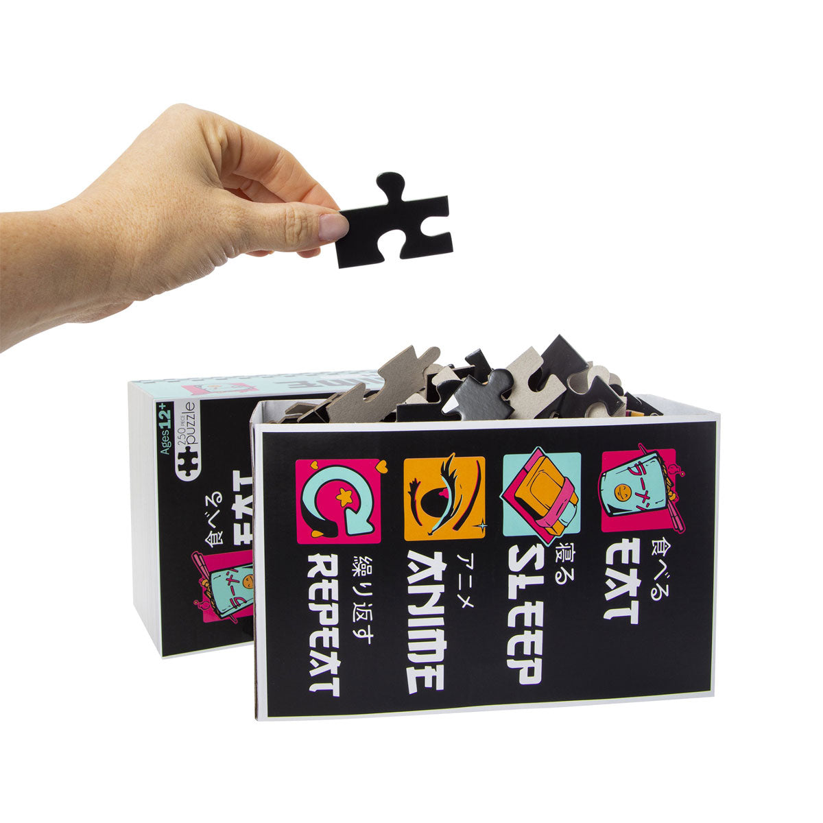 Rompecabezas, Eat Sleep Anime Repeat, 250 piezas