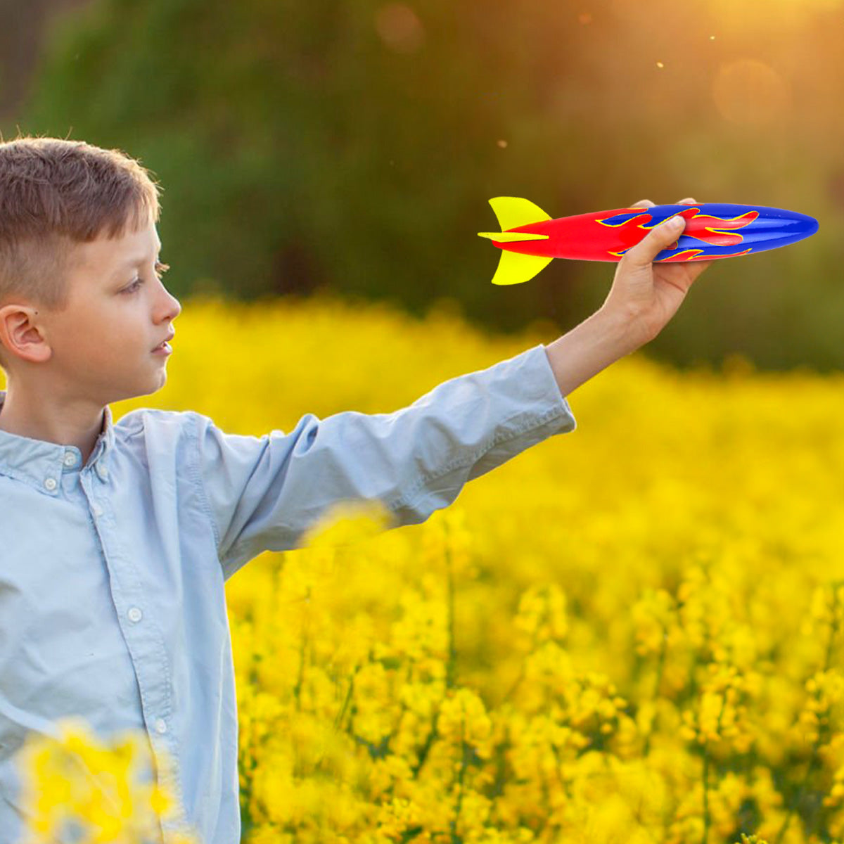 Juguete Cohete, Color Rojo