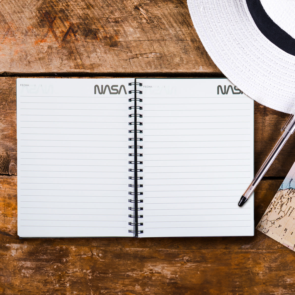 Cuaderno Espiral, Astronauta Colores, NASA, 100 hojas