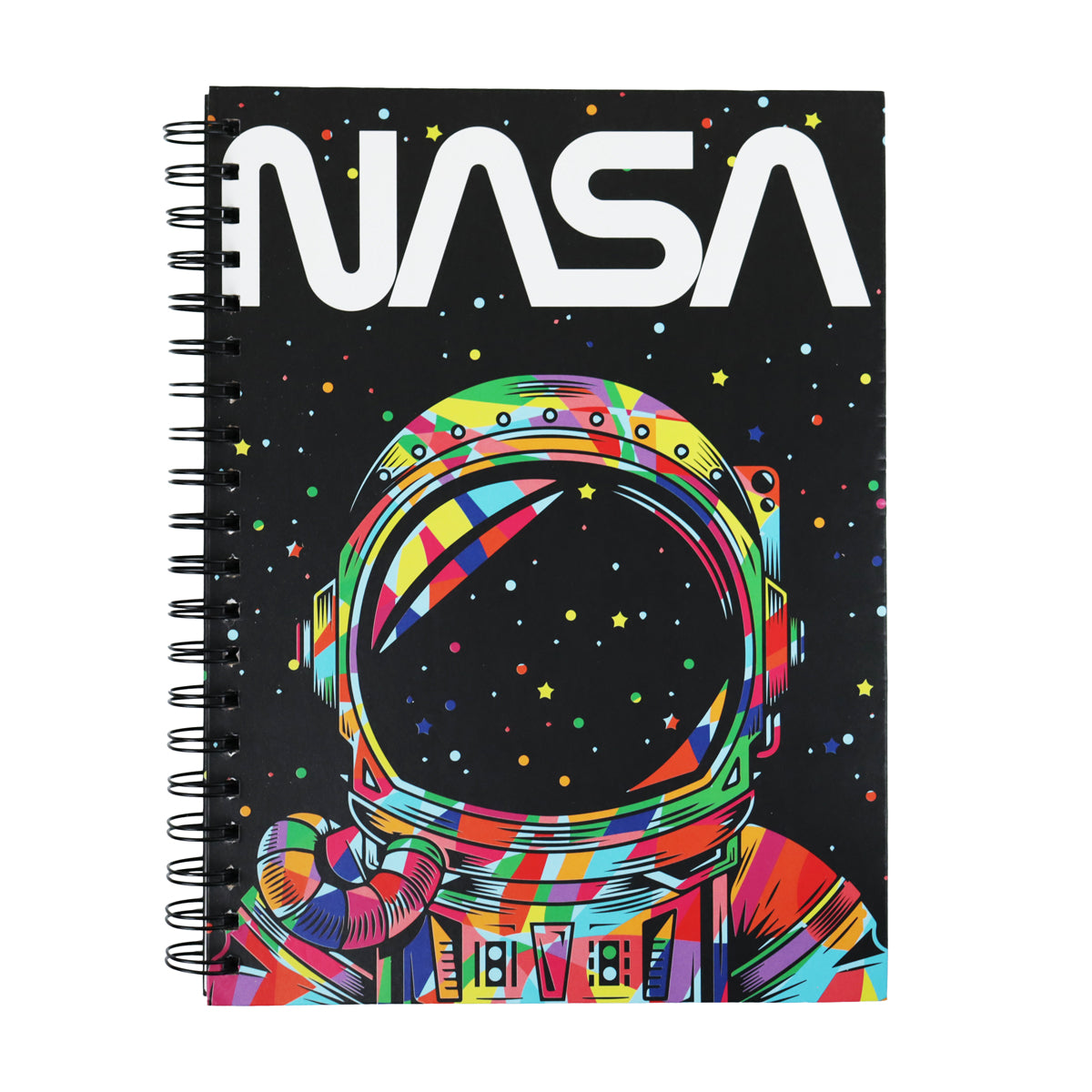 Cuaderno Espiral, Astronauta Colores, NASA, 100 hojas