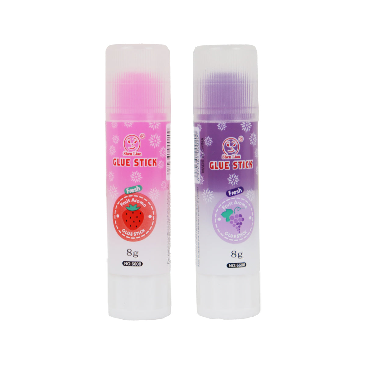 Lápiz Adhesivo con Aroma, 2 pzas