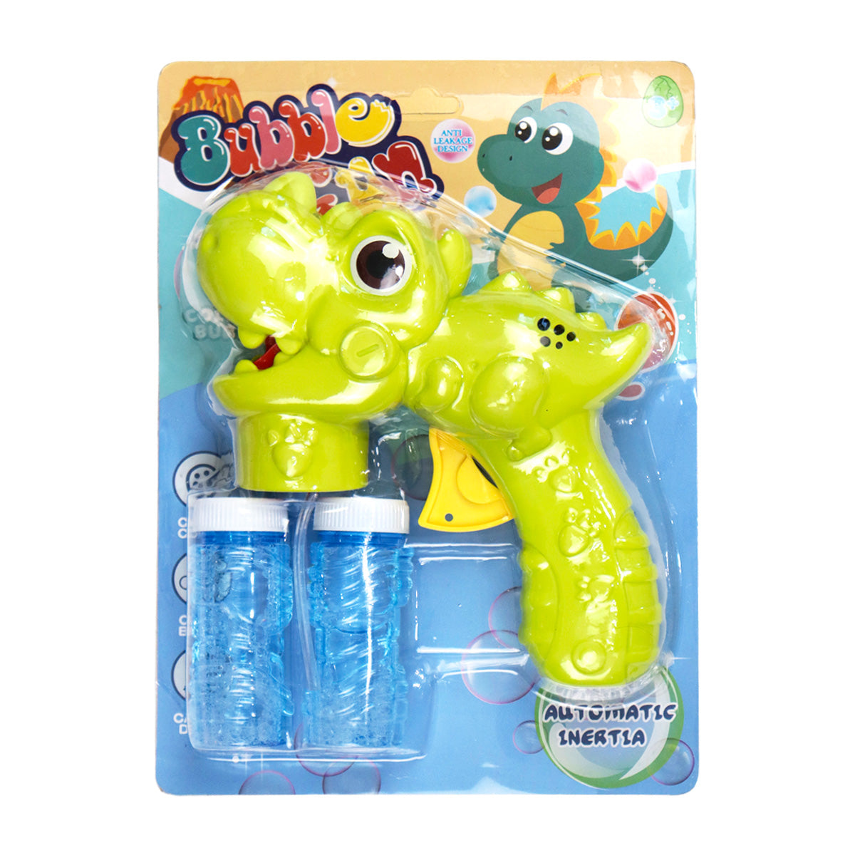 Dinosaurio, Pistola de Burbujas