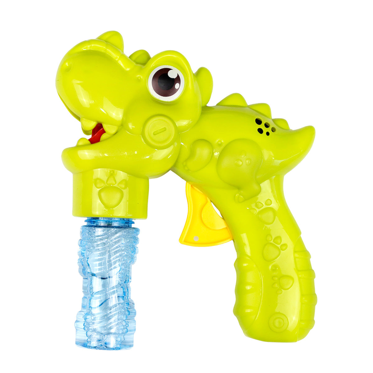 Dinosaurio, Pistola de Burbujas