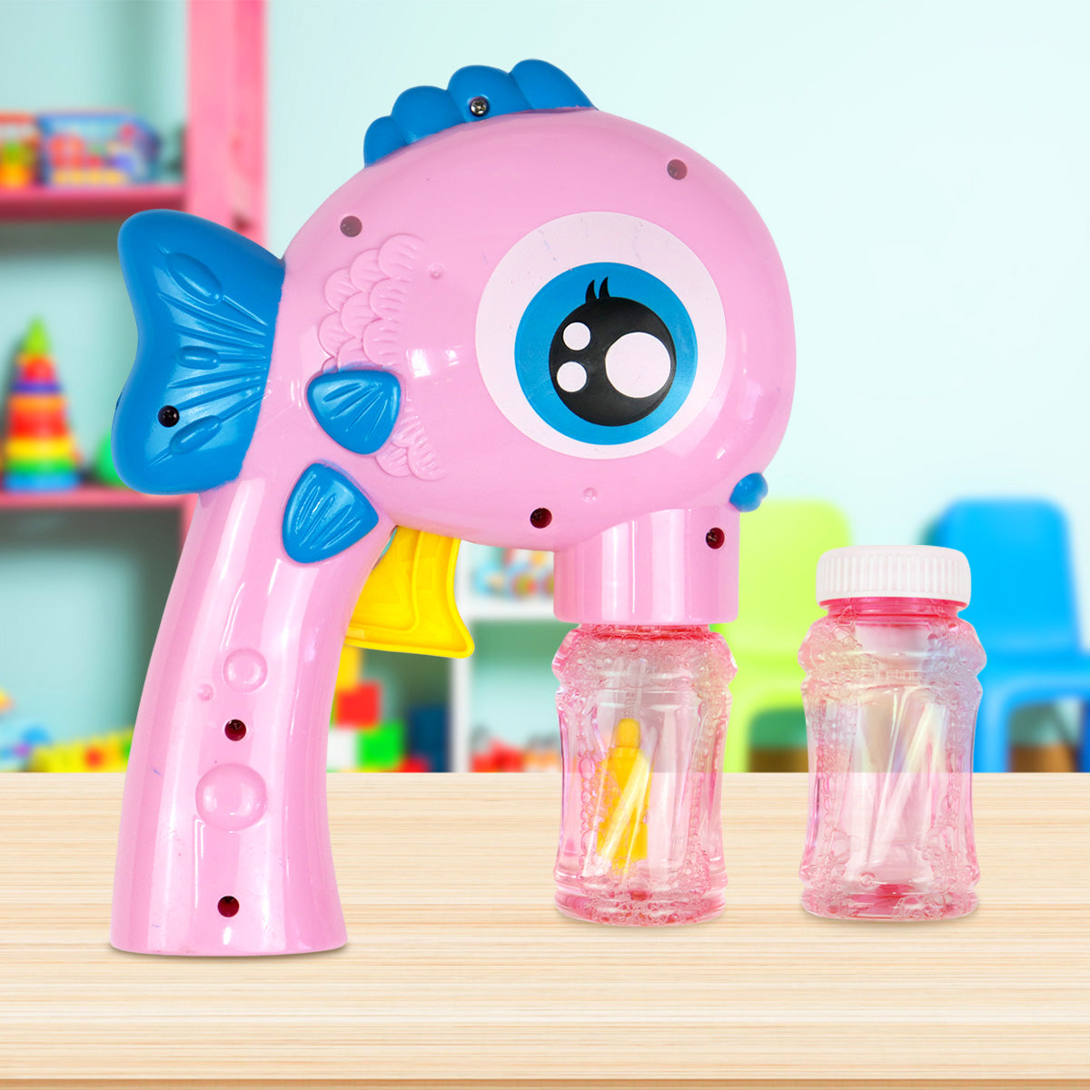 Pez, Pistola de Burbujas