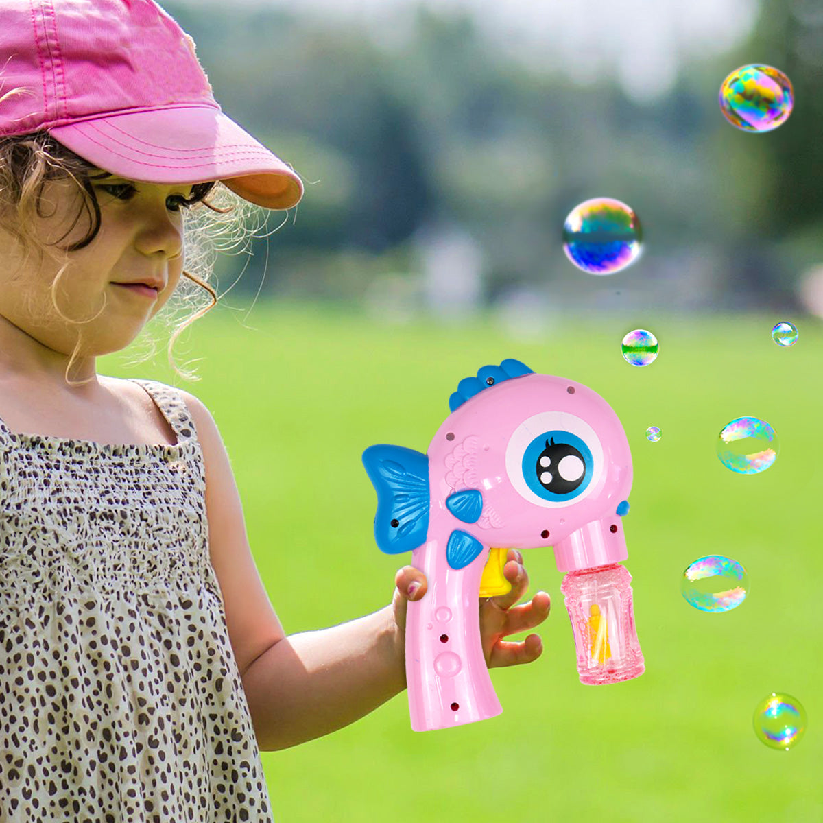 Pez, Pistola de Burbujas