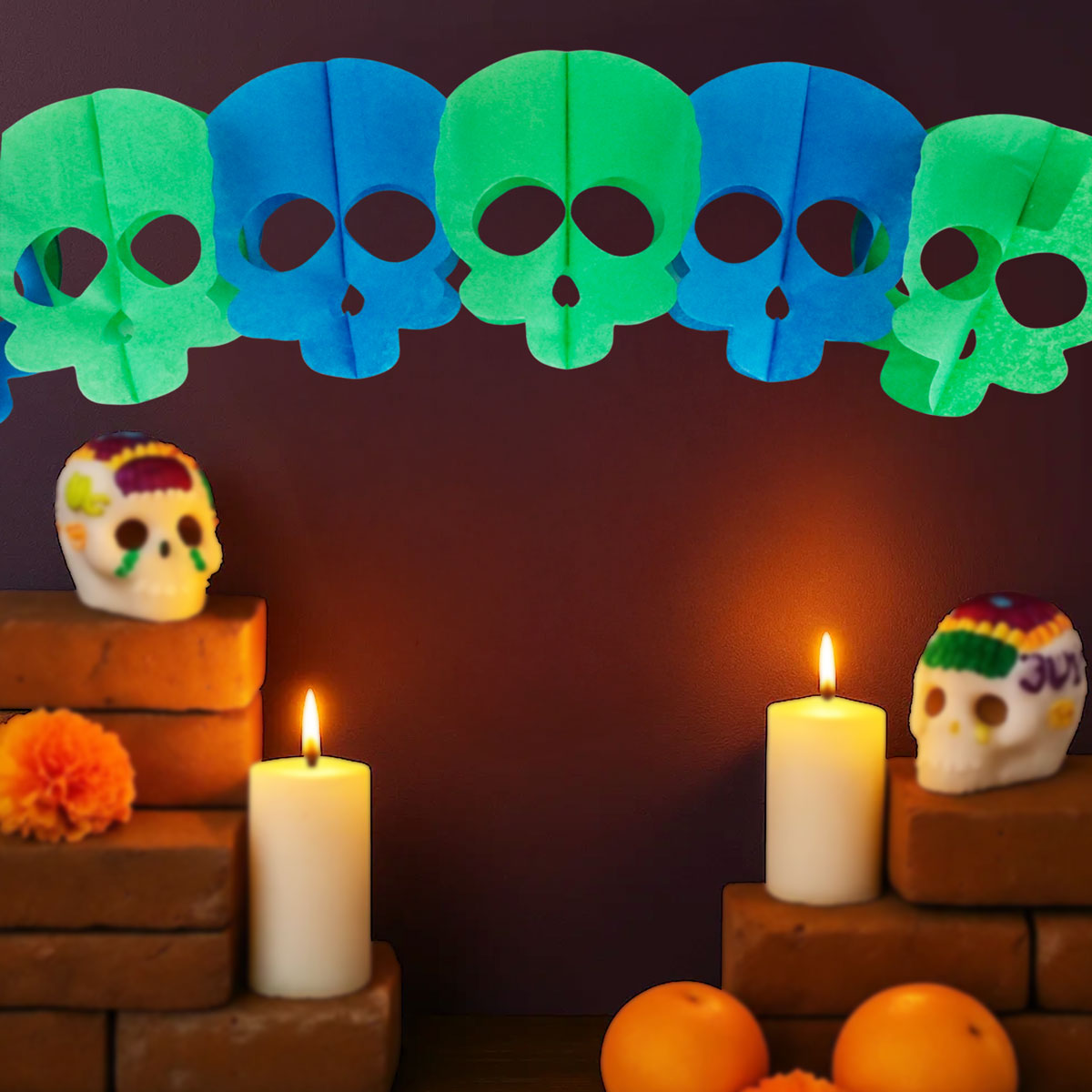 Calavera, Banner Decorativo