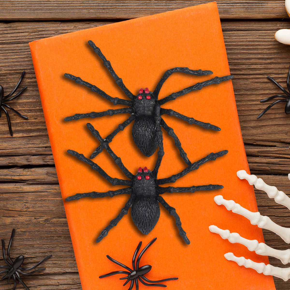Araña Decorativa para Halloween, 2 pzas