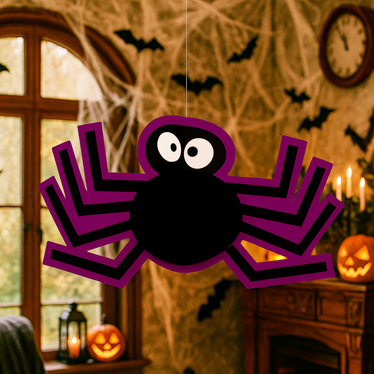 Araña, Decoración Colgante de Papel