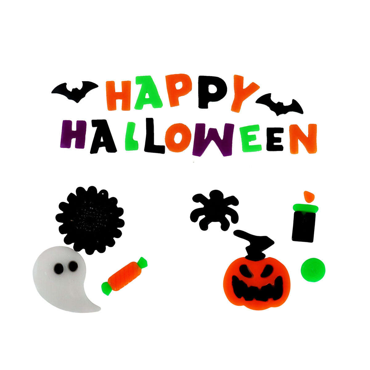 Happy Halloween, Gel Clings