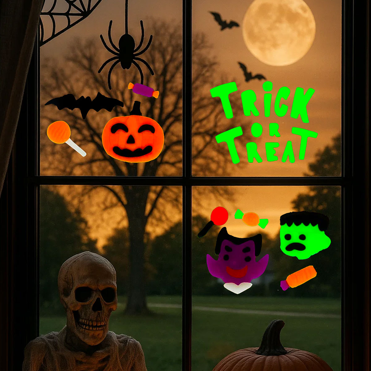 Trick or Treat, Gel Clings