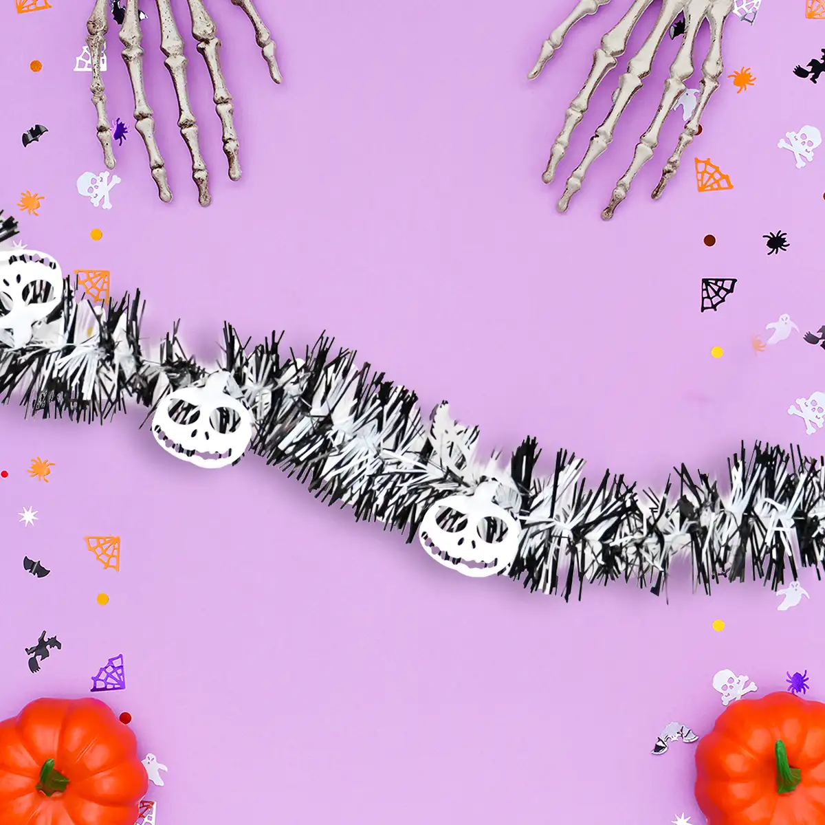 Calaveras, Decoración de Tinsel