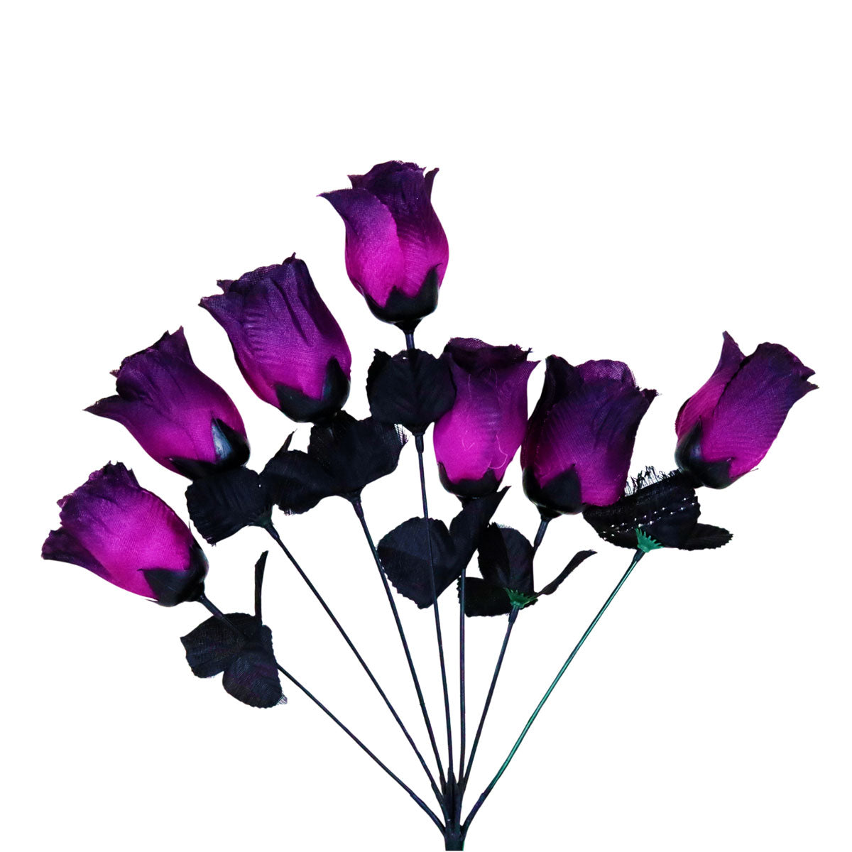Rosas Artificiales, Color Morado, Halloween