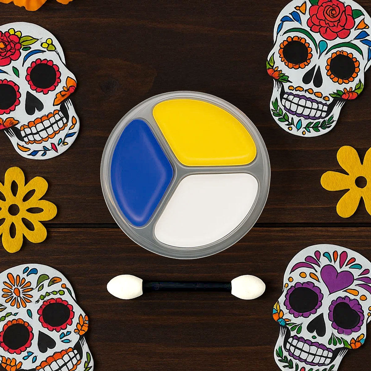 Kit de Maquillaje para Halloween, 3 Colores