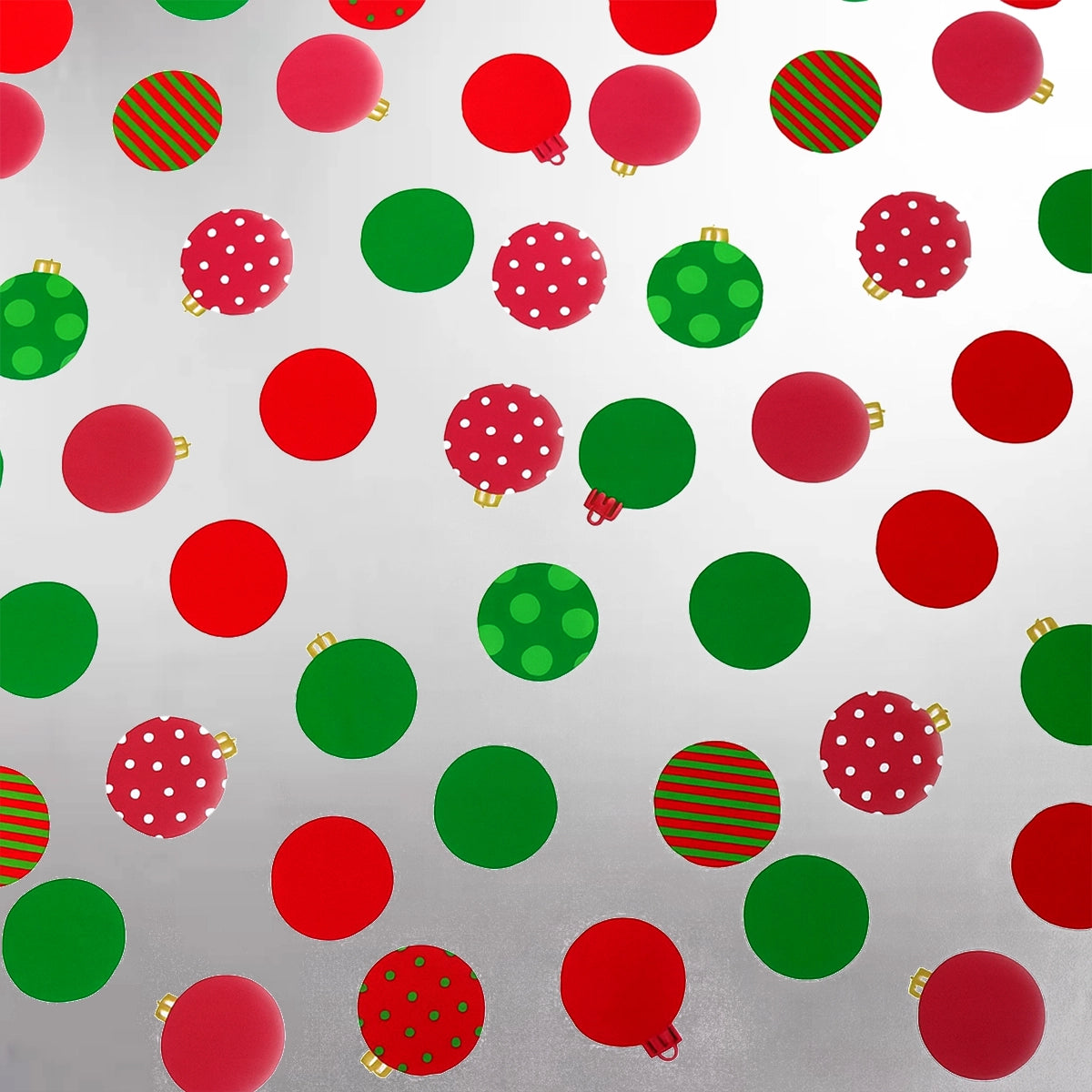 Papel Navideño para Envolver Regalos, Diseño Esferas