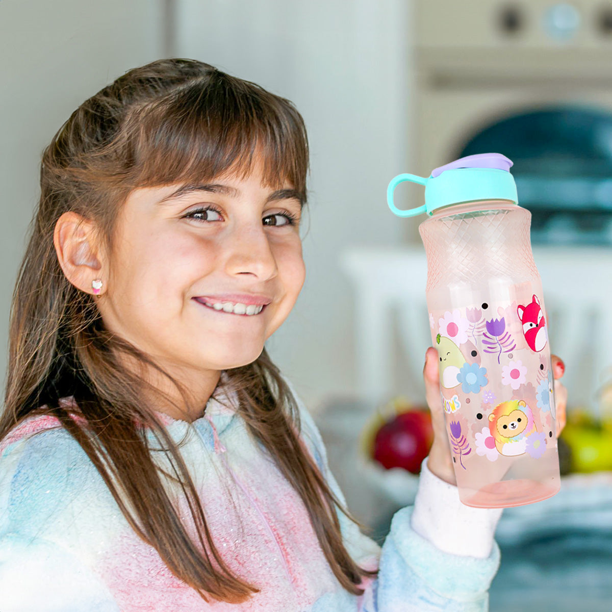 Botella de Agua con Dibujos Animados, 880 ml