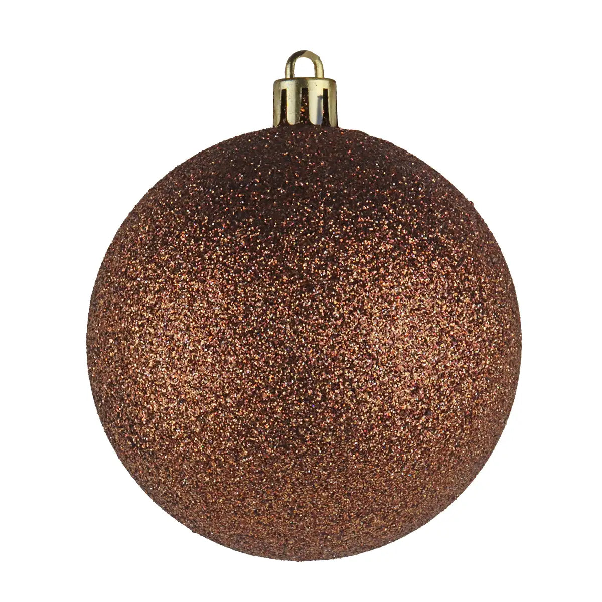 Set de Esferas Navideñas, Color Cobre, 4 pzas