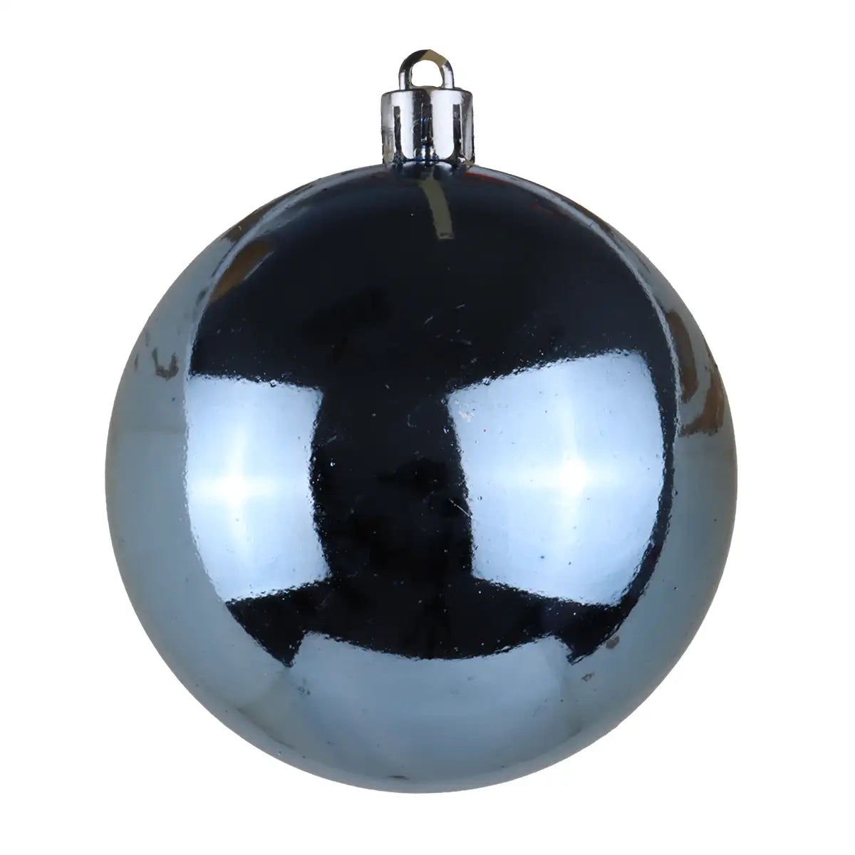 Set de Esferas Navideñas, Color Plata, 4 pzas