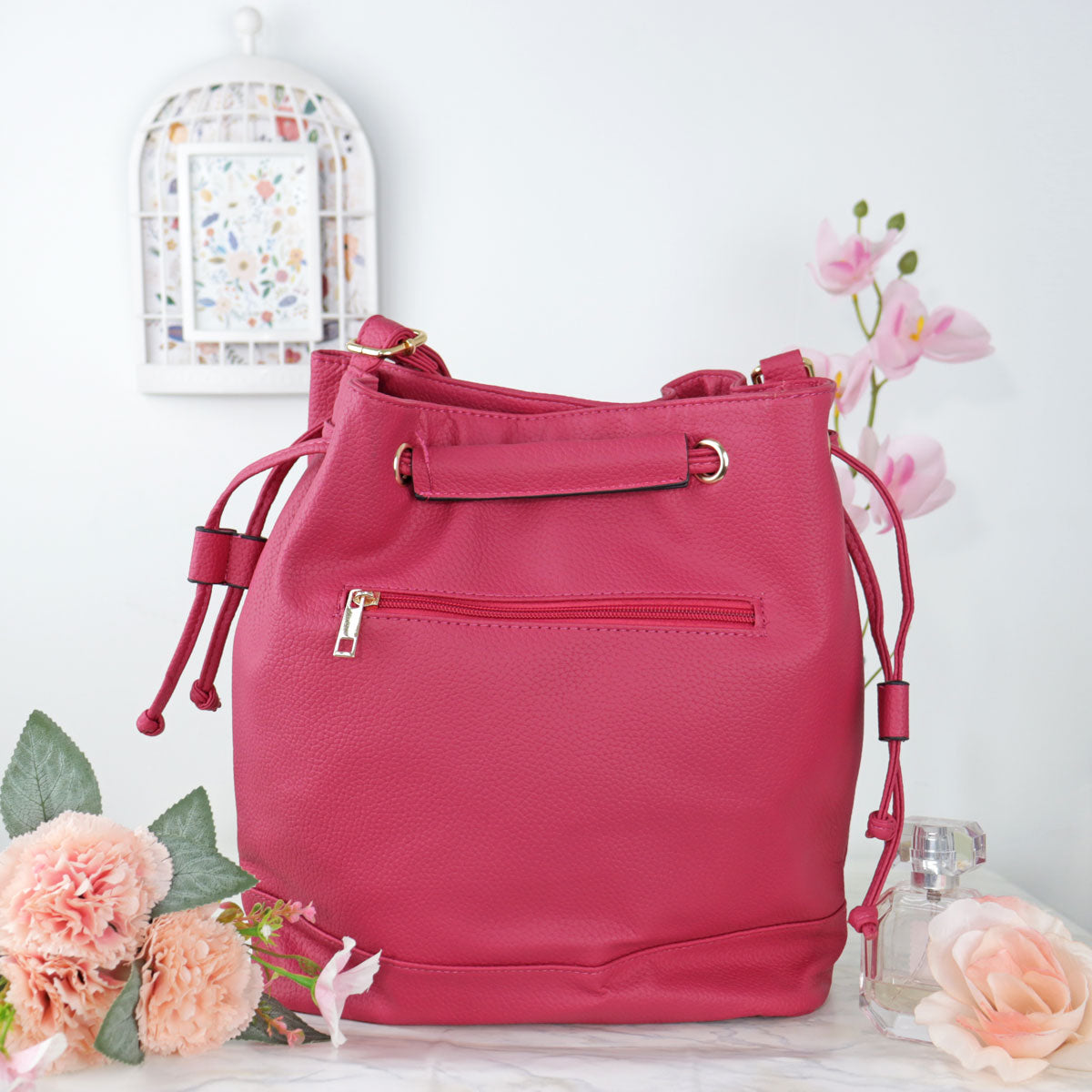 Bolsa, Color Fucsia
