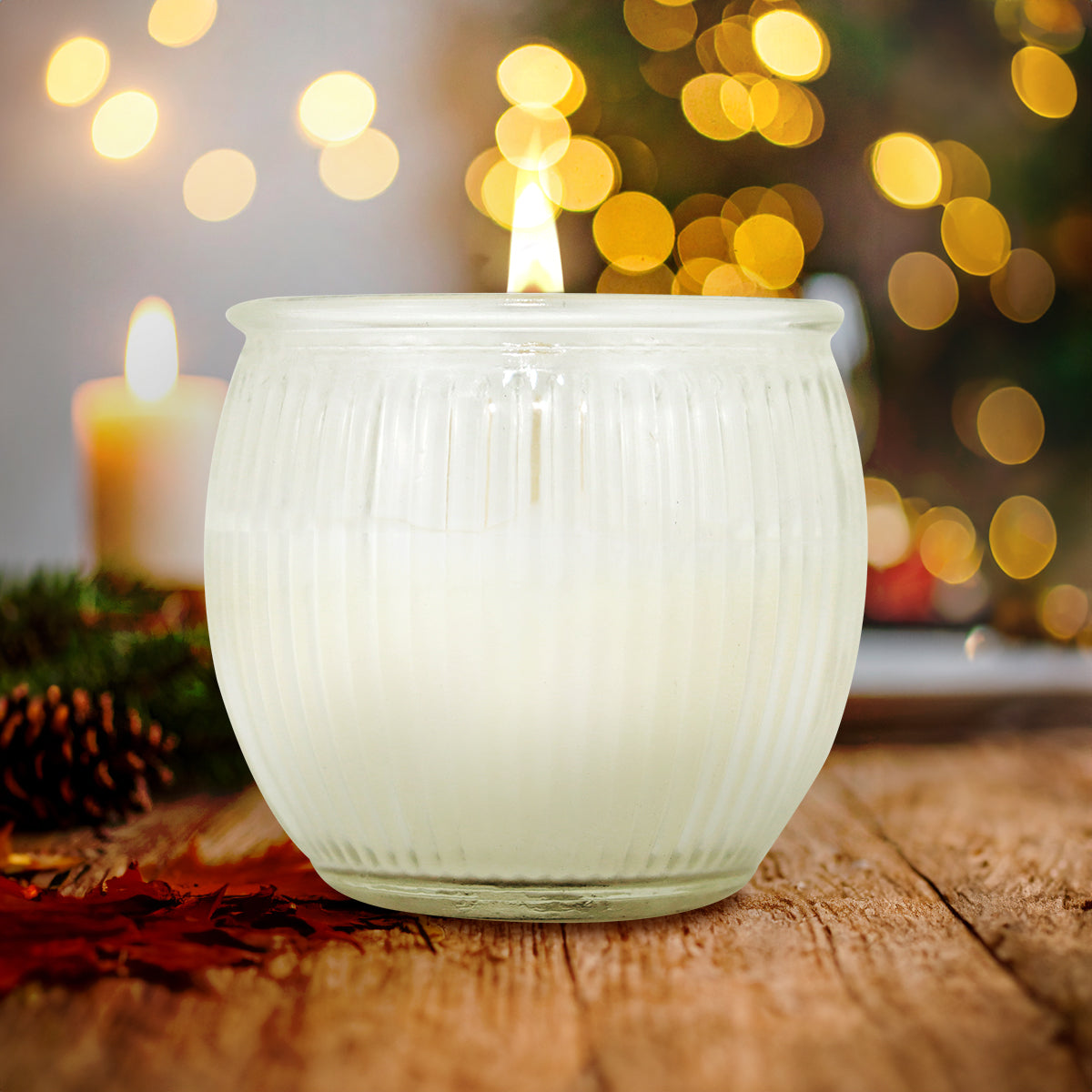 Vela en Tarro, Aroma Sándalo