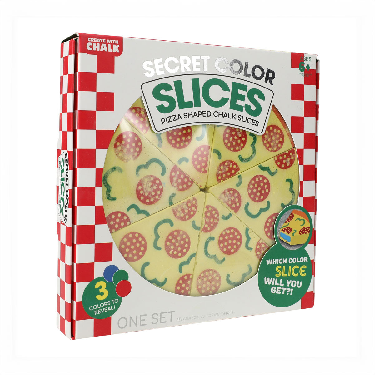 Juego de Gises en Forma de Pizza