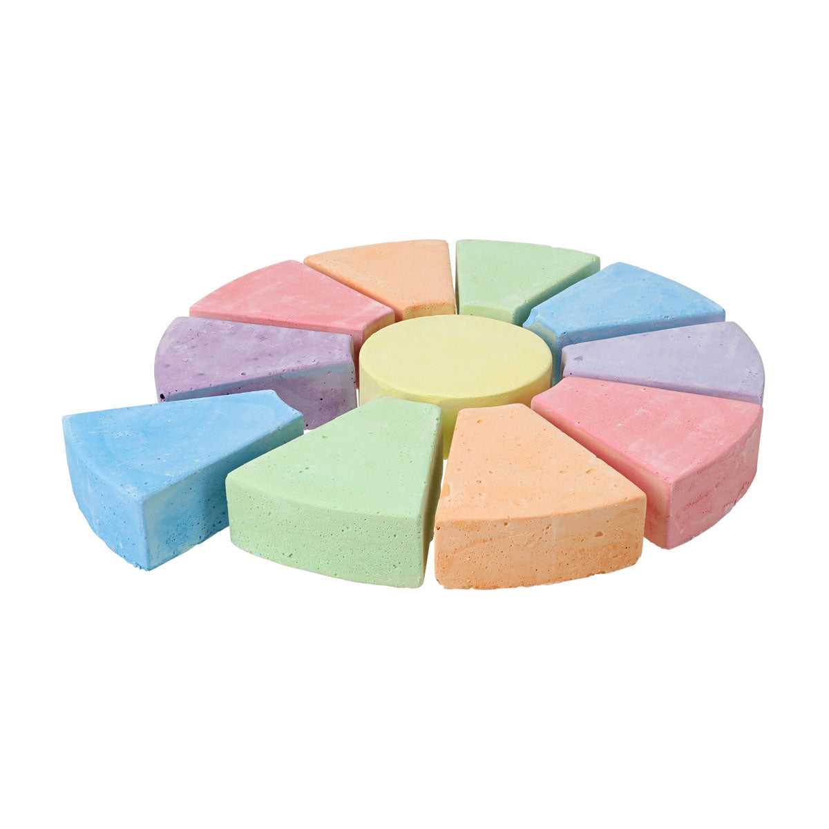 Juego de Gises Pastel, 11 pzas