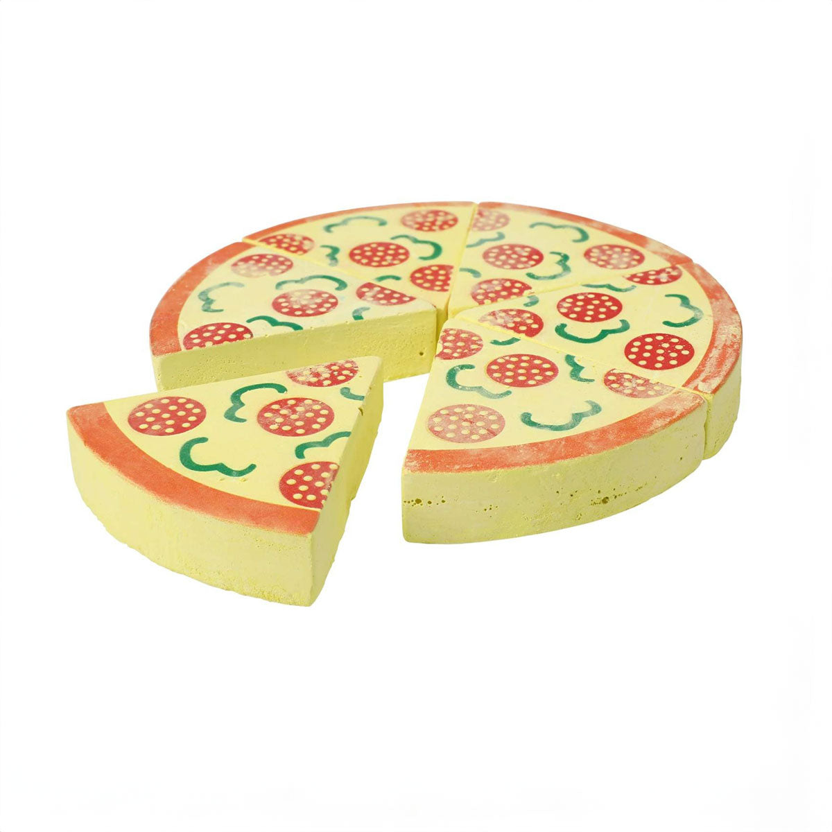 Juego de Gises en Forma de Pizza