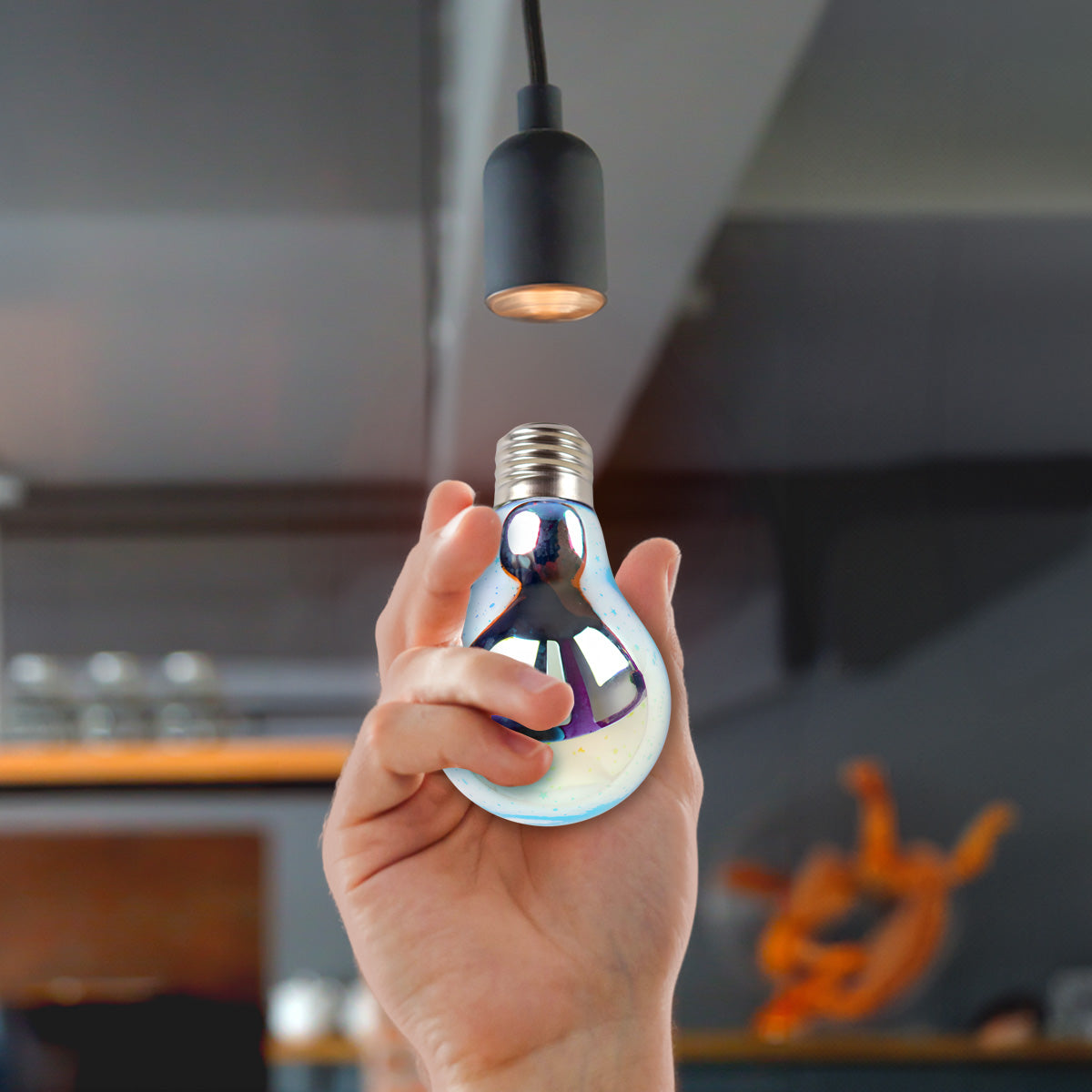 Bombilla LED de Fuegos Artificiales