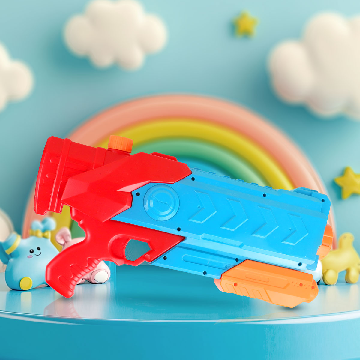 Pistola De Agua, Color Rojo