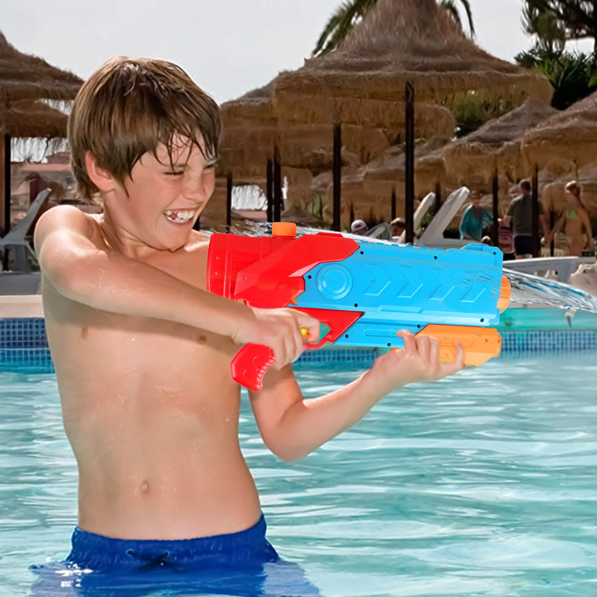 Pistola De Agua, Color Rojo