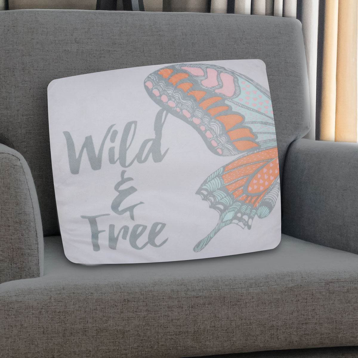 Almohada Decorativa, Wild & Free