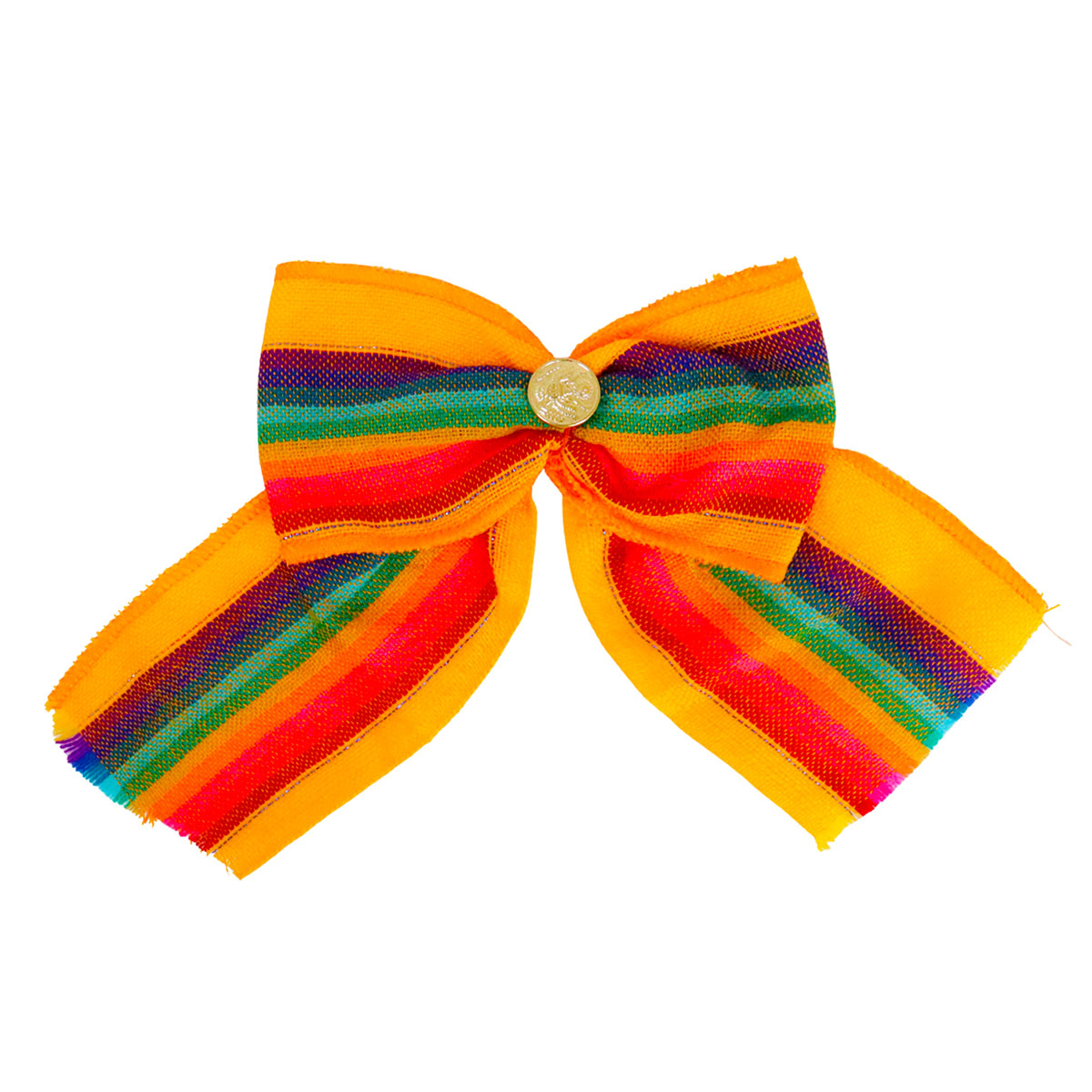 Corbatín Mexicano, Color Amarillo y Naranja