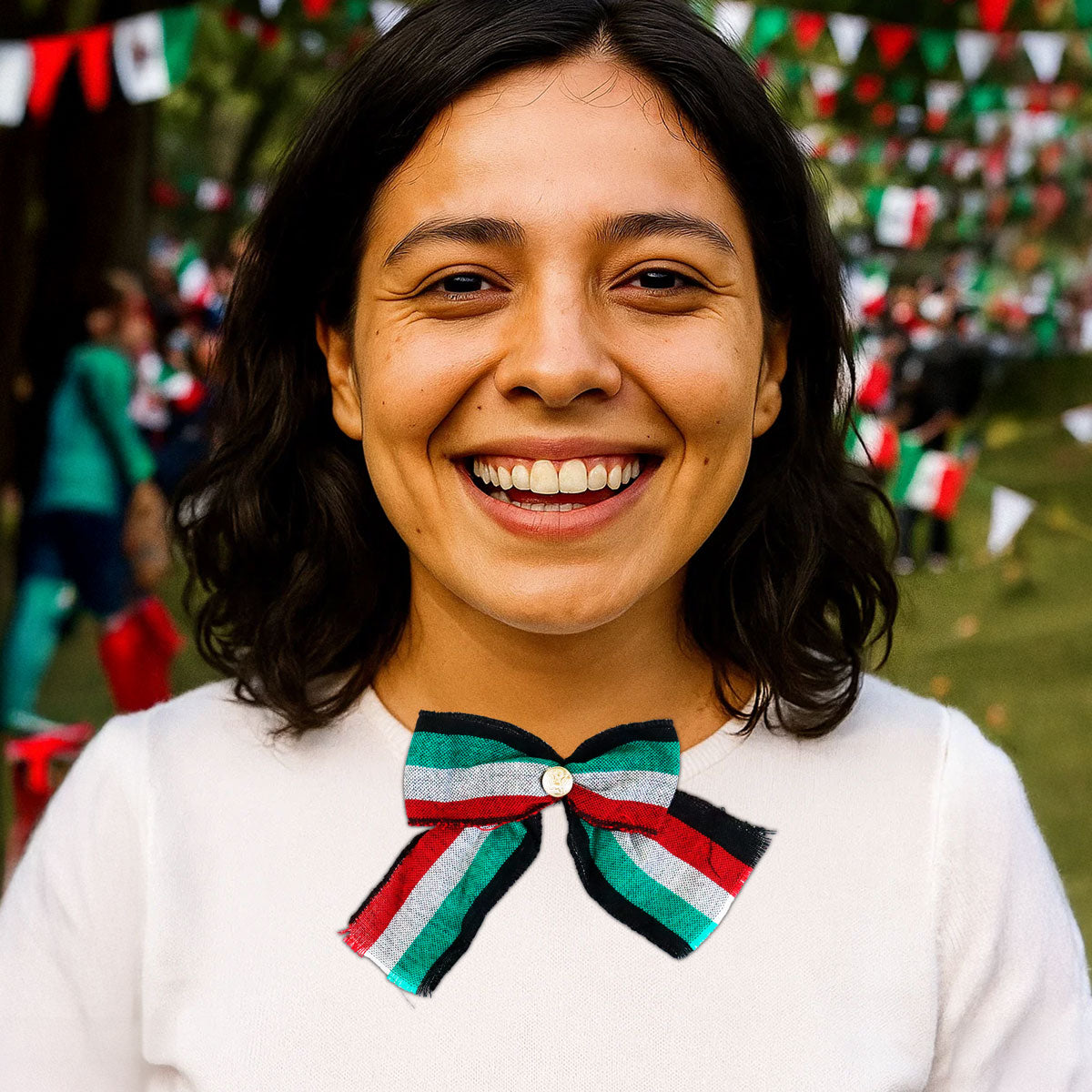 Corbatín, Colores, Fiestas Patrias