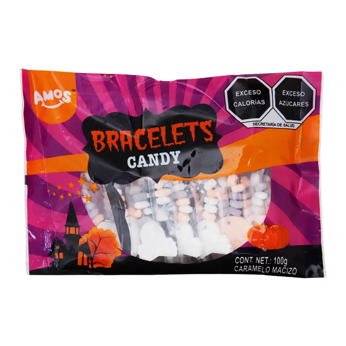 Brazaletes, Dulces Caramelo Macizo, Halloween, Amos