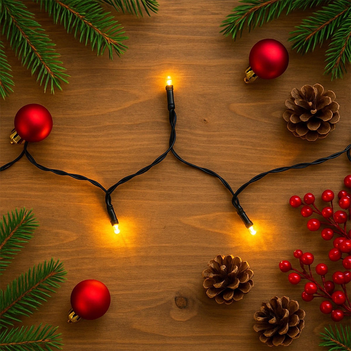 Serie de Luces LED Interconectables, Cálidas