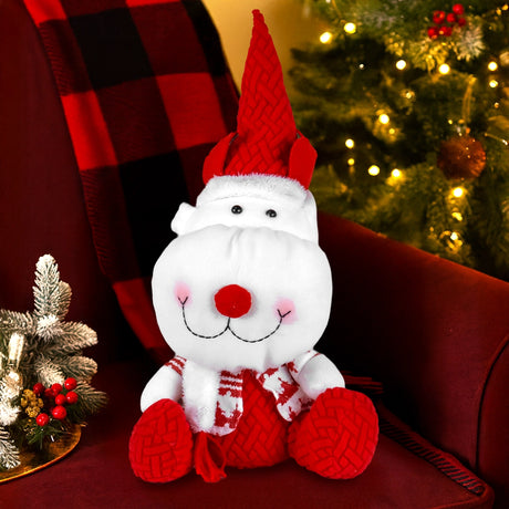 Reno de Peluche, 40 cm, Color Rojo