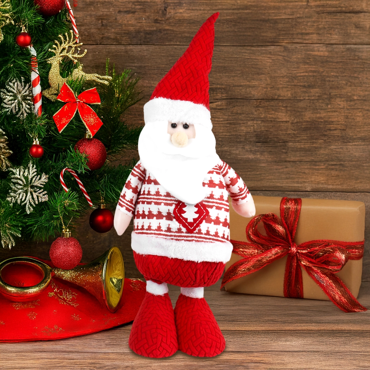 Santa Expandible, Color Rojo