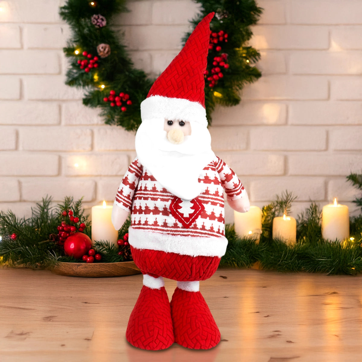 Santa Expandible, Color Rojo