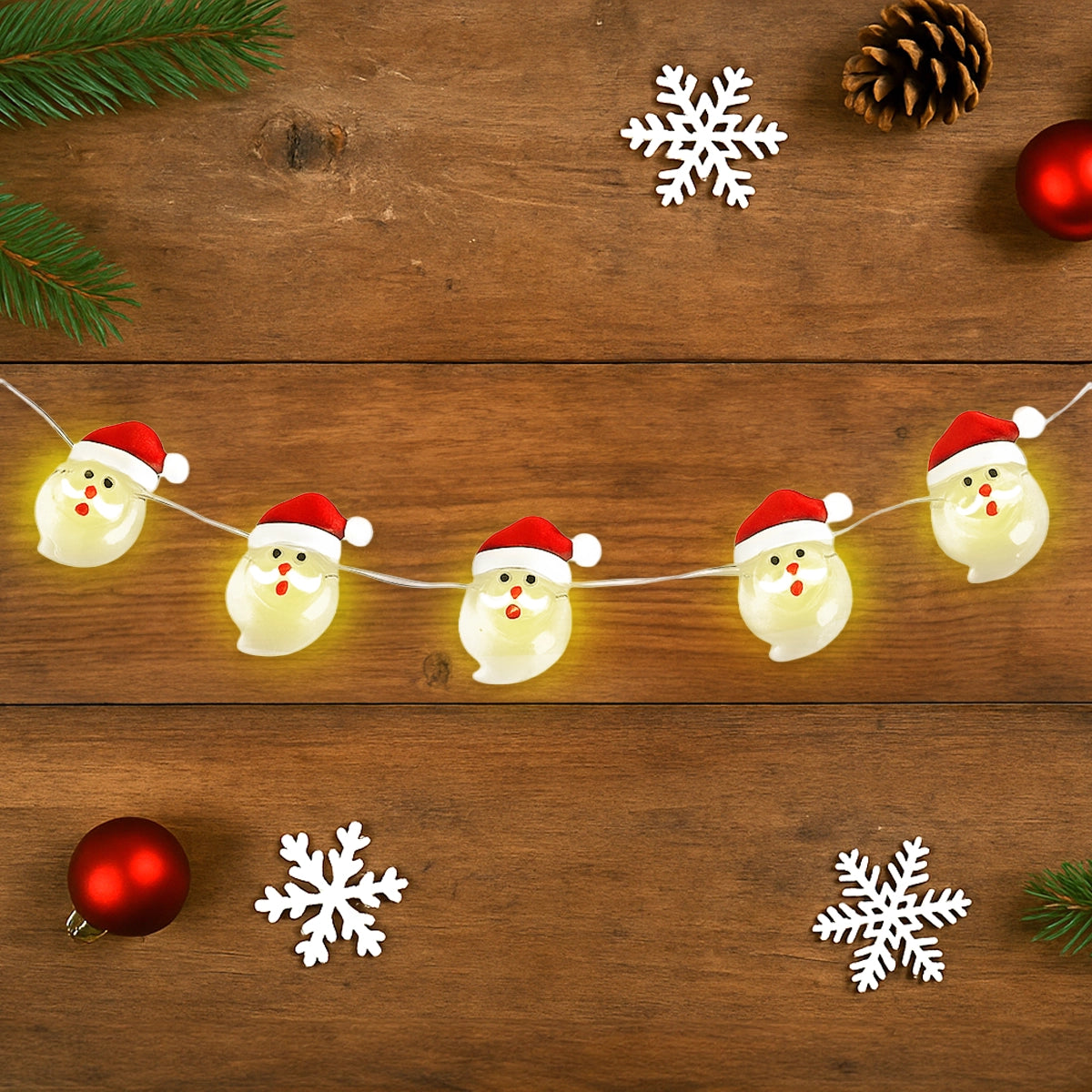 Serie de Luces LED, Santa Claus