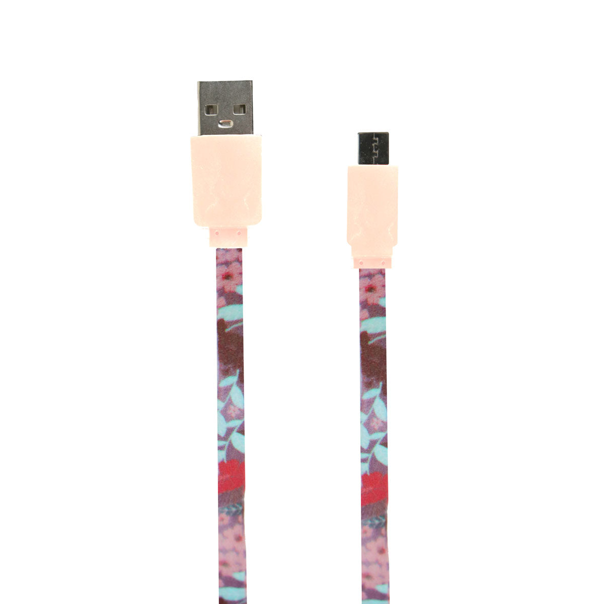 Cable USB Tipo C, Diseño Flores