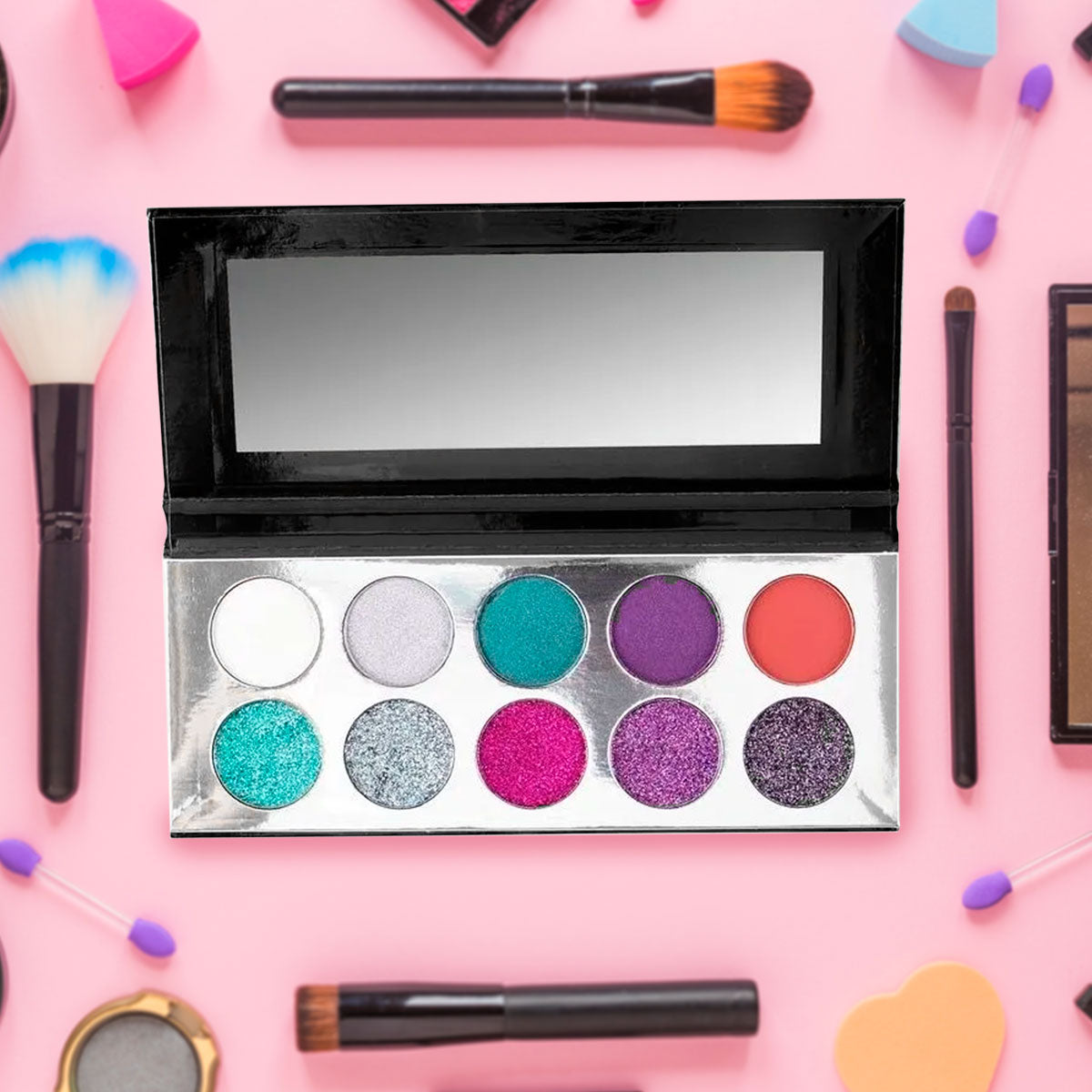 Paleta de Sombras Silver, Trend Beauty