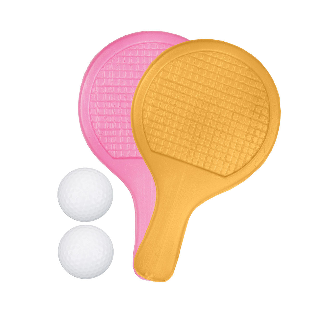 Set de Raquetas de Ping Pong con Pelotas, 4 pzas