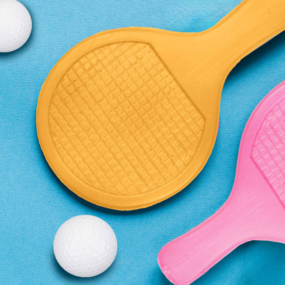 Set de Raquetas de Ping Pong con Pelotas, 4 pzas