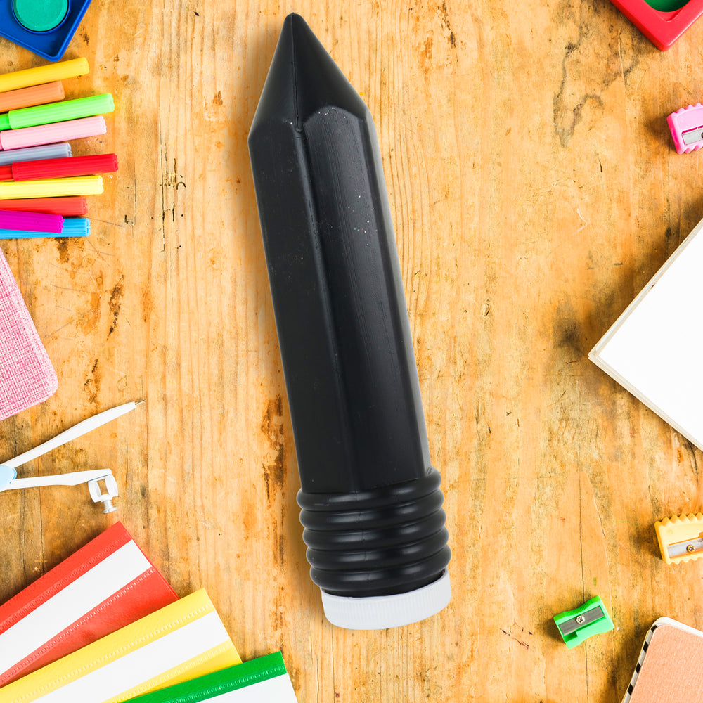 Lapicera de Plástico, Diseño Lápiz, Color Negro