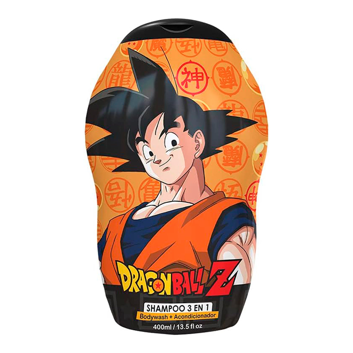 Shampoo 3 en 1, Bodywash + Acondicionador, Dragon Ball Z