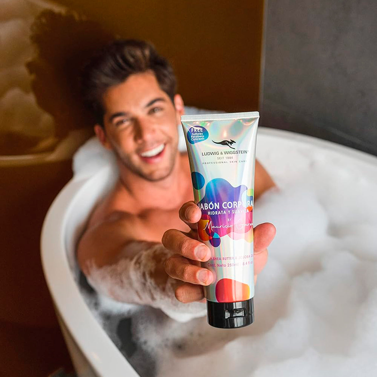 Jabón Corporal, Ludwig & Wiggstein x Mauricio Garza, 250ml