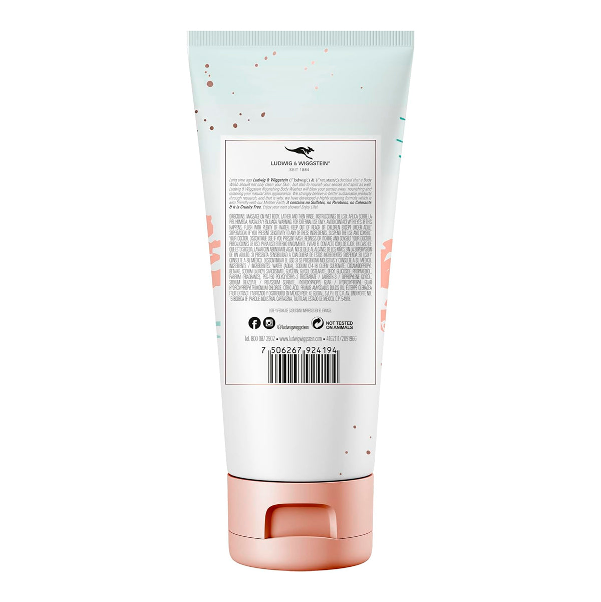 Jabón Corporal, Ludwig & Wiggstein x Marimar Vega, 250ml