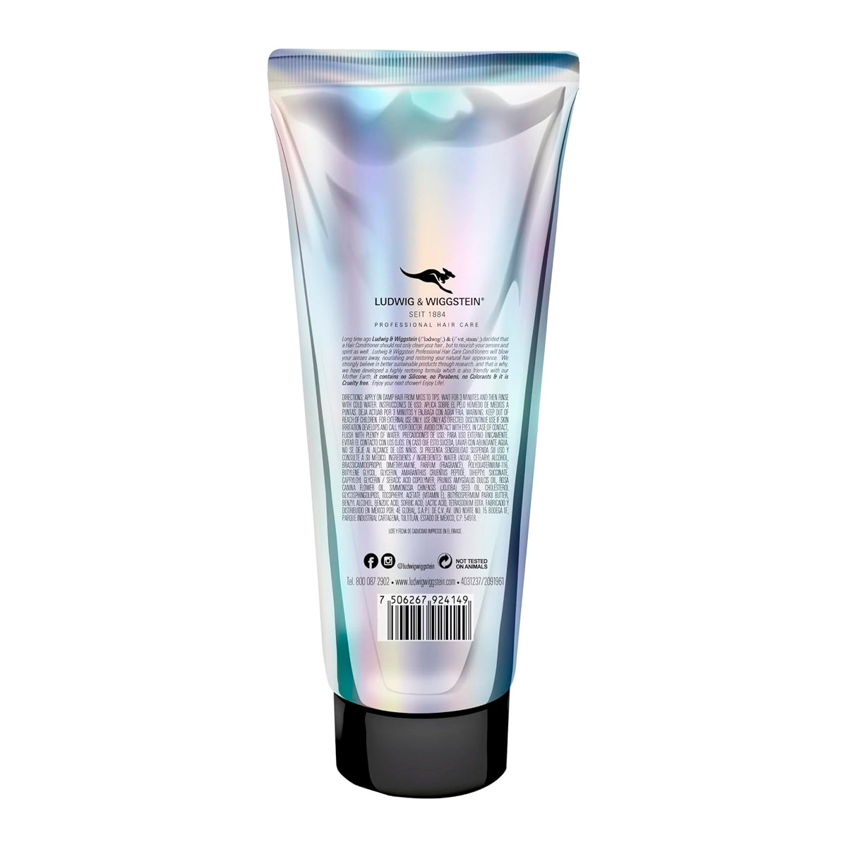 Acondicionador, Ludwig & Wiggstein x Mauricio Garza, 250ml