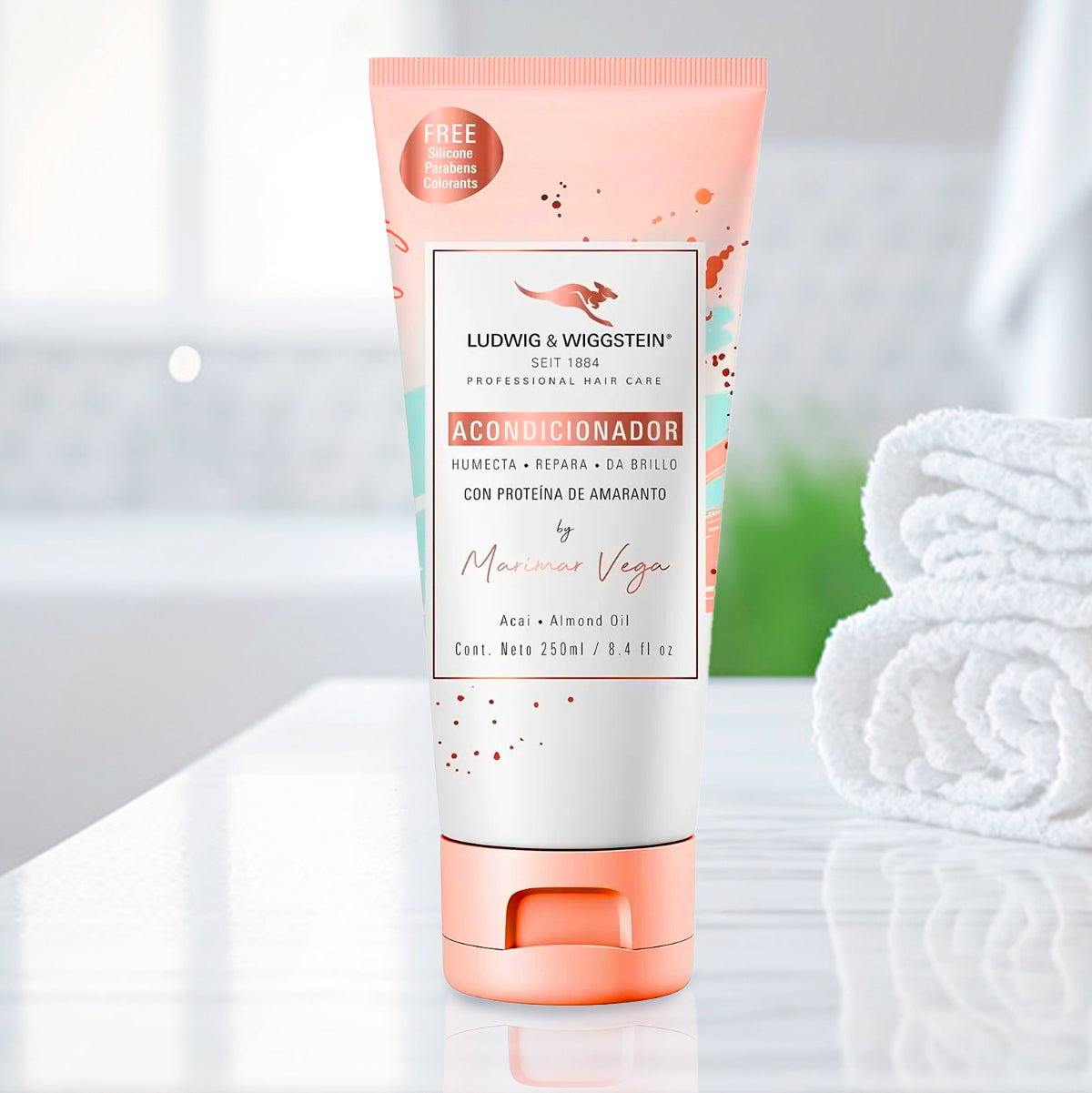 Acondicionador, Ludwig & Wiggstein x Marimar Vega, 250ml