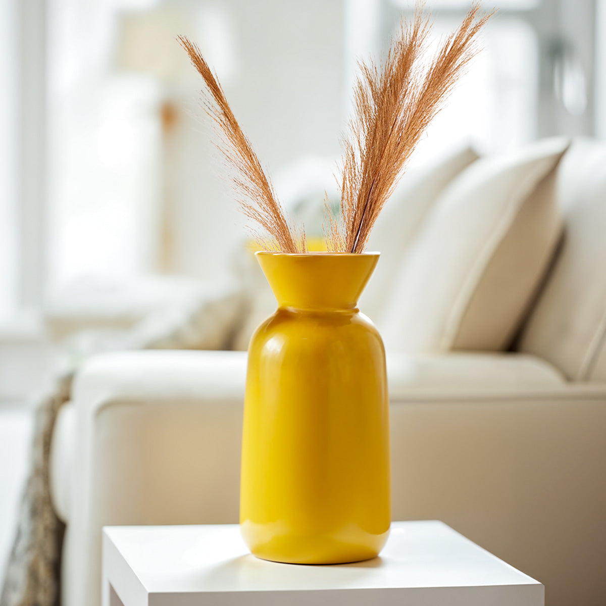 Vara de Follaje Artificial, Color Café, 70 cm