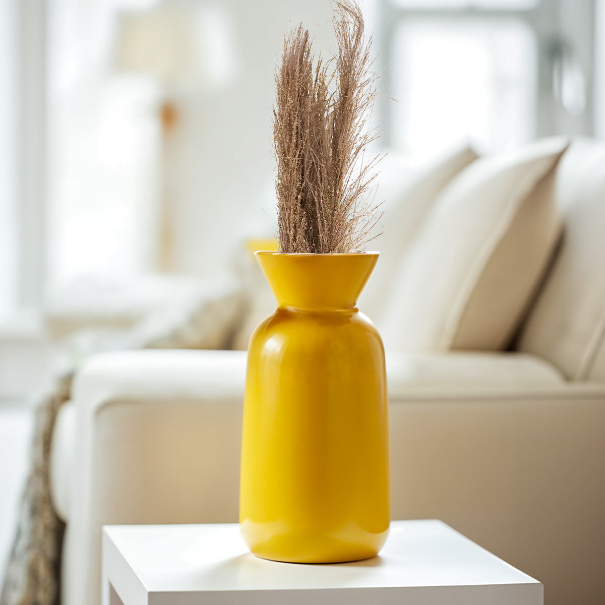 Vara de Follaje Artificial, Color Marrón, 70 cm